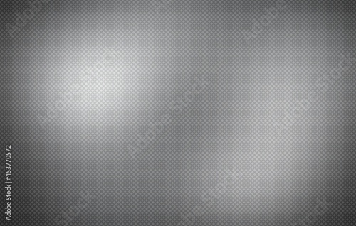 Classical metal grid textured background. Steel grey polished surface.