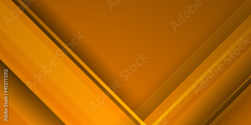 Dark orange and gold abstract background. Dark brown background with abstract graphic elements for presentation background design.