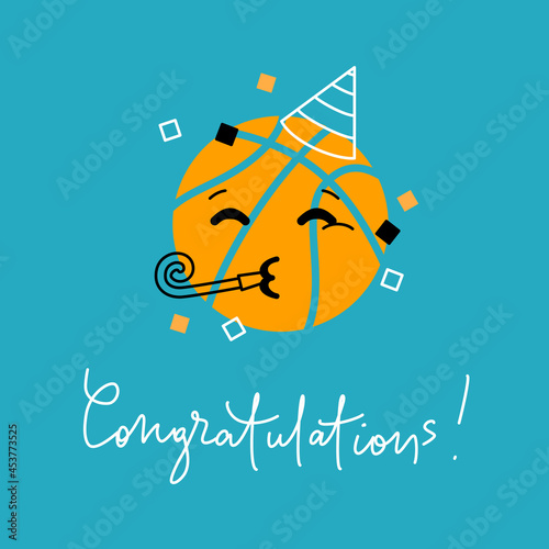 Tennis greeting card