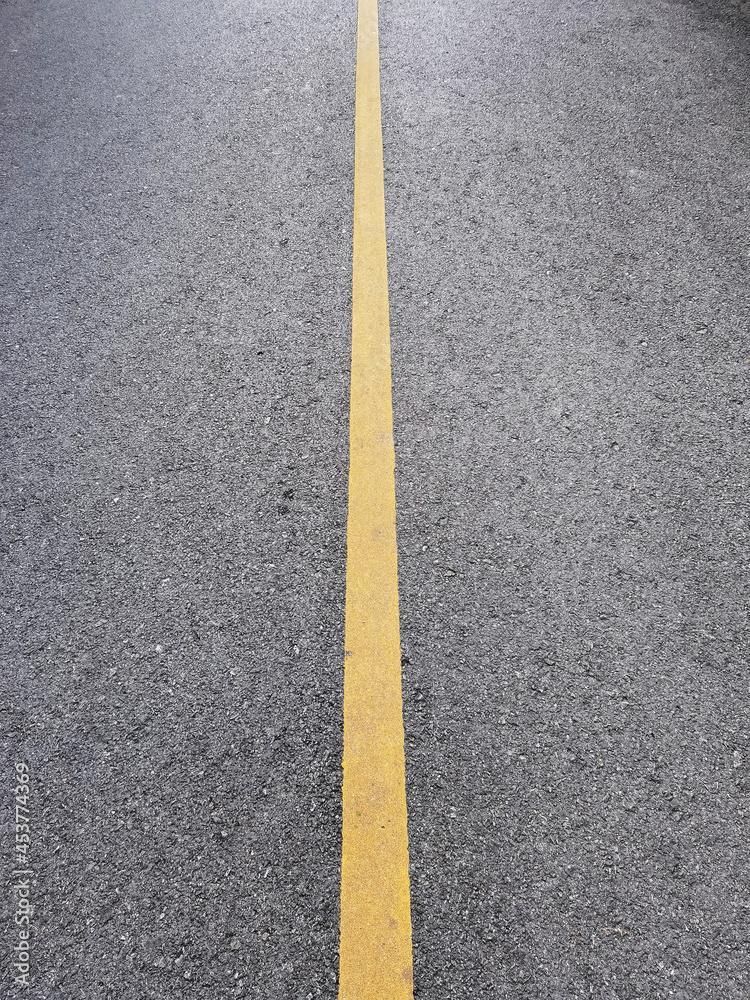 Empty highway asphalt road texture. Top view.