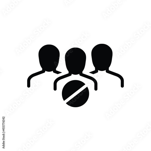 Black solid icon for resistance