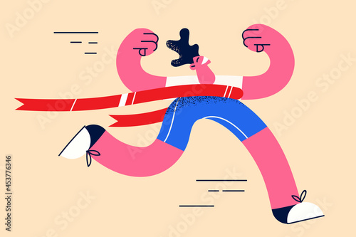 Success, achievement and leadership concept