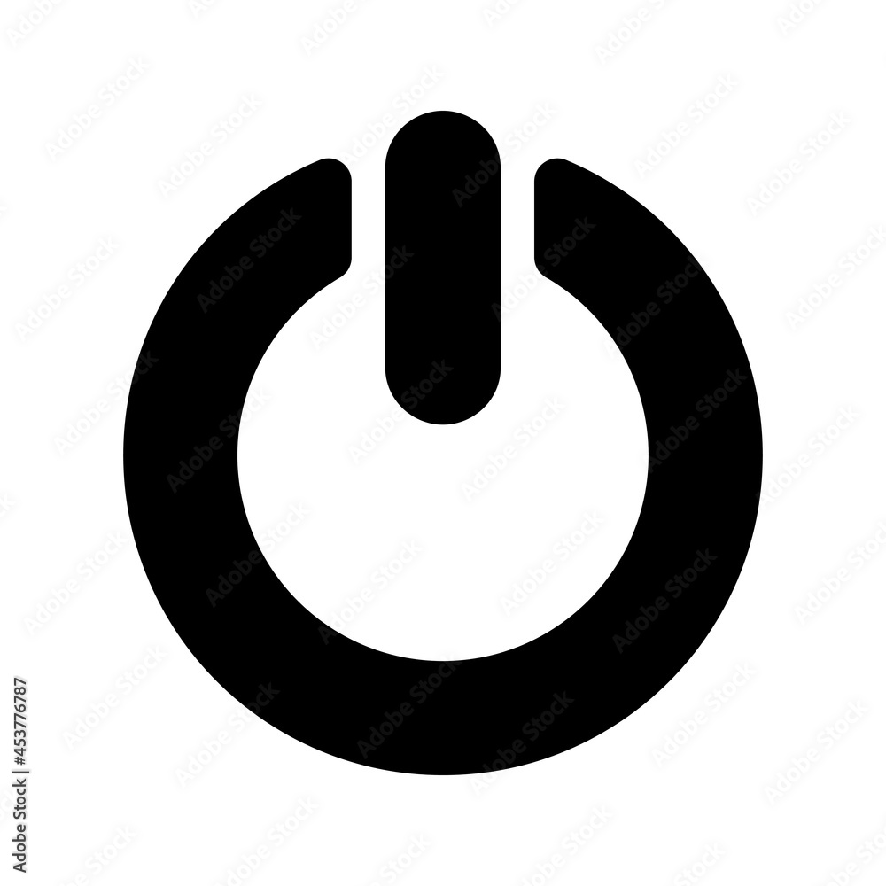 Power icon vector. turn on turn off illustration sign collection. Power icon vector. turn on turn off illustration sign collection.