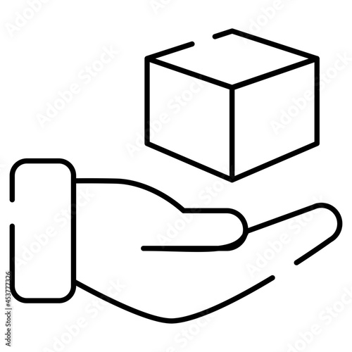 Da creative design icon of 3d cad