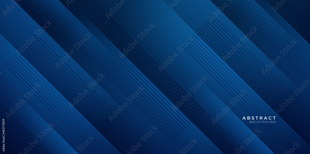 Obraz premium Abstract digital technology pattern luxury dark blue abstract business presentation background. Digital image of light rays, stripes lines with blue light, speed and motion blur over dark blue design