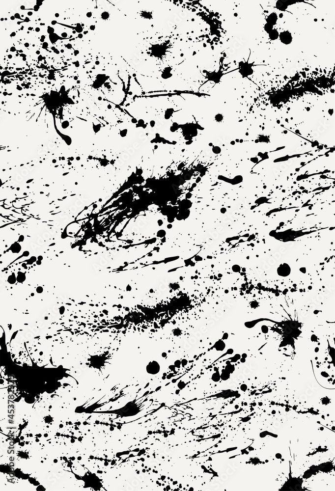 brush grunge abstract drip splatter strokes seamless vector pattern brush grunge abstract drip splatter strokes seamless vector pattern