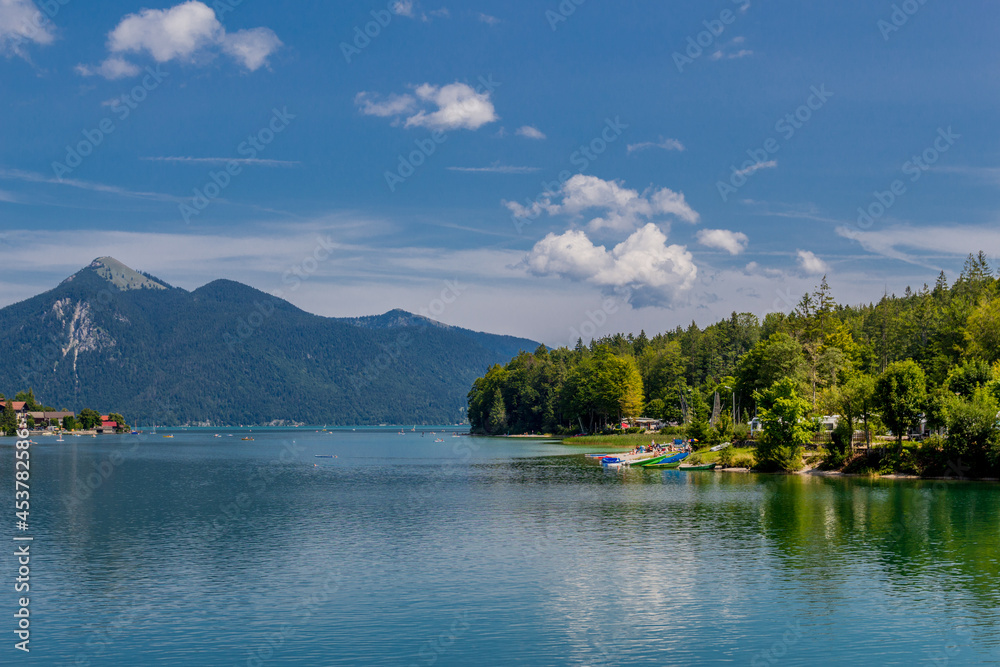 Urlaubsfeeling rund um den schönen Walchensee in Bayern