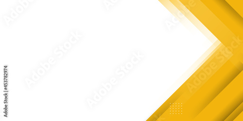 Abstract background yellow white for presentation design, banner, modern corporate concept. 