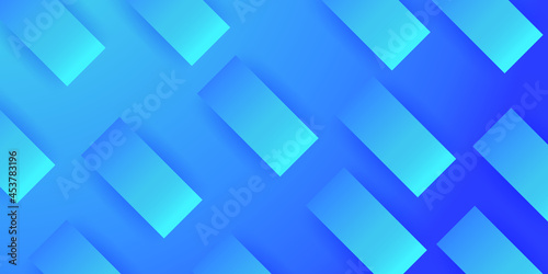 Abstract geometric elegant modern blue pattern colorful background 