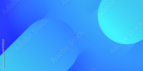 Modern futuristic blue vibrant color abstract background. Gradient flowing geometric pattern background texture for poster cover design. Minimal color abstract gradient banner template. Modern pattern