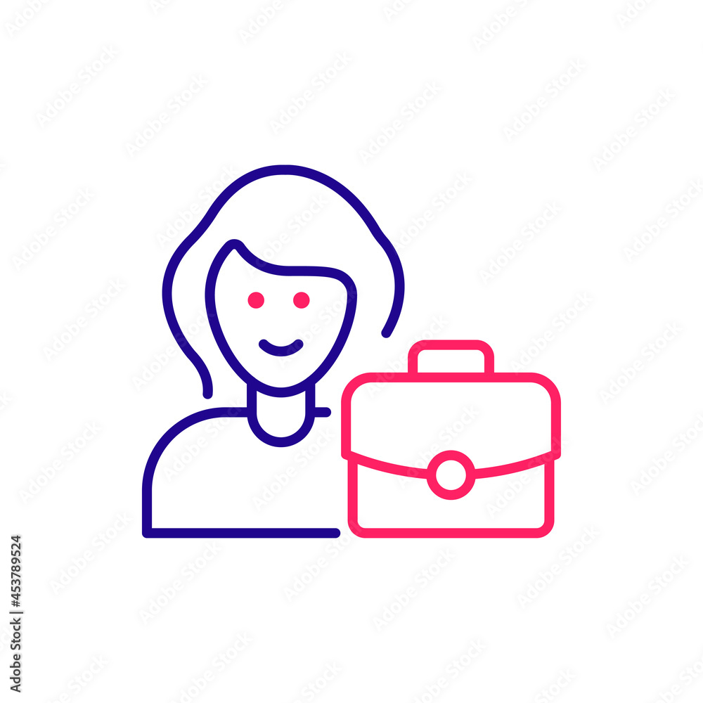 Internship vector 2 colours icon style illustration. EPS 10 file Internship vector 2 colours icon style illustration. EPS 10 file