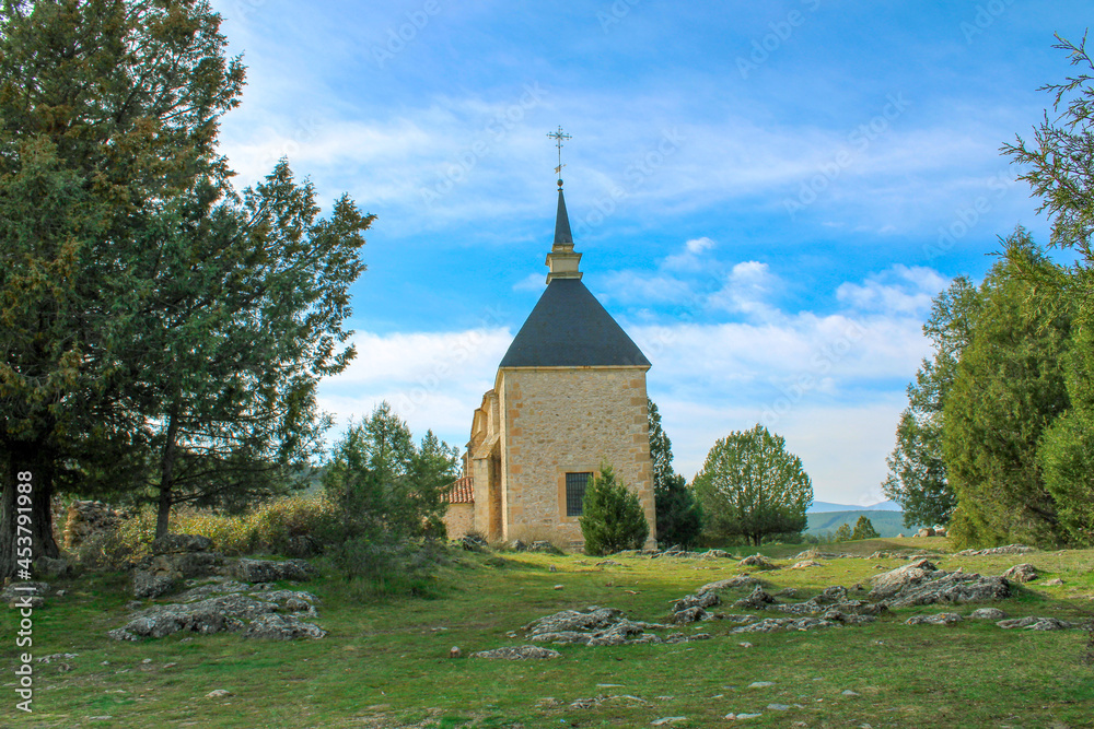 Church in a Spanish village