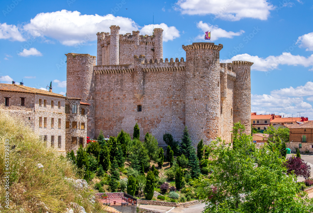 Medieval castle in Brihuega, Spain