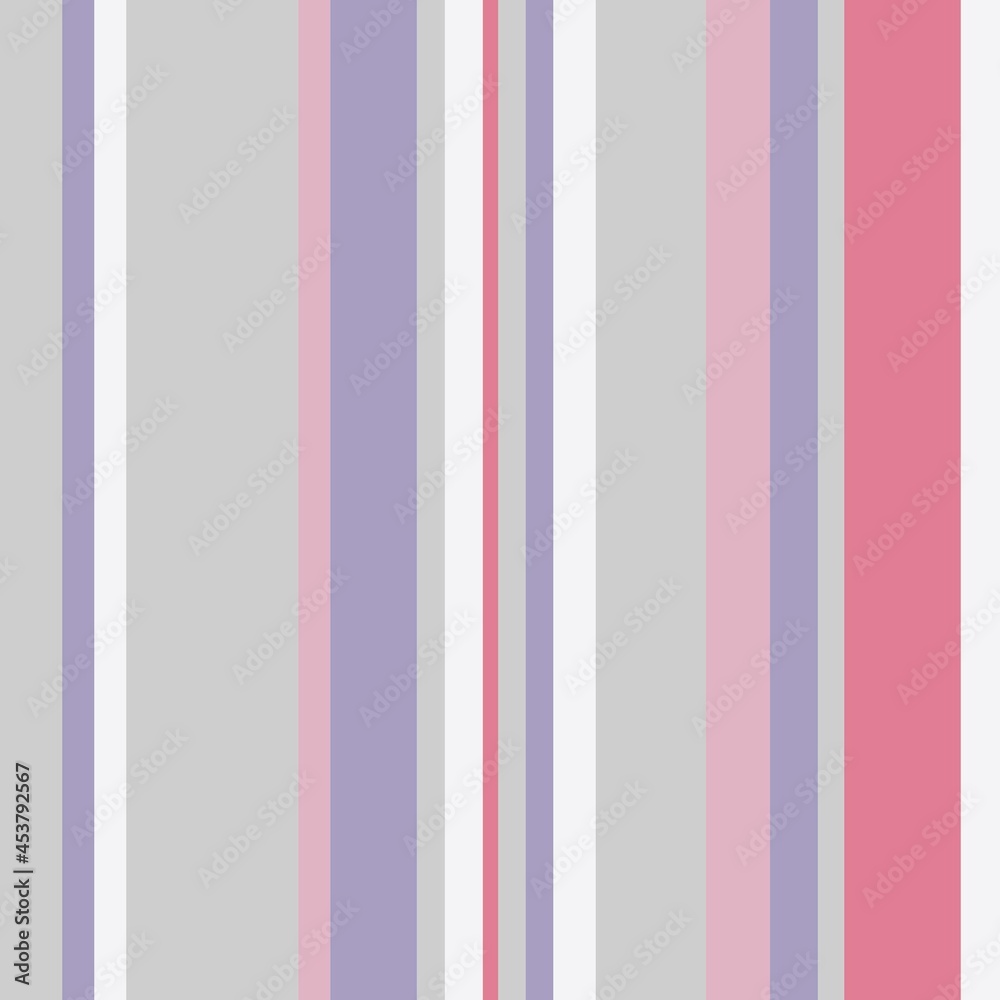 Abstract geometric seamless pattern. Vertical stripes. Print for wrapping paper, fabric design or interior design. Vector background. Pink, white and gray colors. Abstract geometric seamless pattern. Vertical stripes. Print for wrapping paper, fabric design or interior design. Vector background. Pink, white and gray colors.