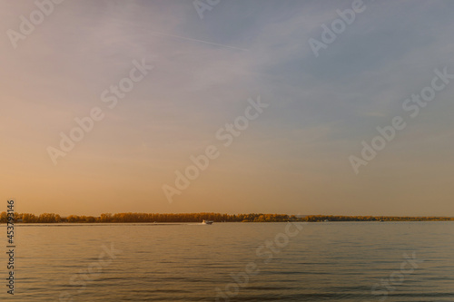sunset on the river © Ая Бегиева