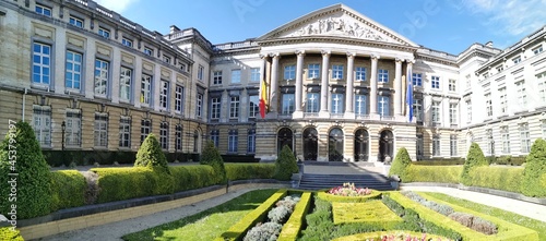 The Belgian parliament in Brussels