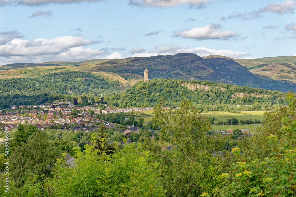 Wallace Monument near Stirling - Scotland
