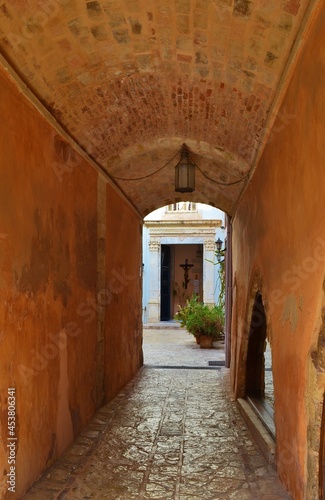architecture of the old town of Chania, Crete, Greece