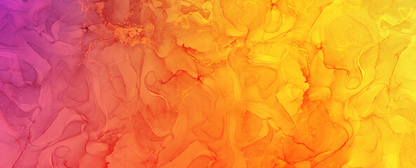 Red orange and yelllow background with watercolor and grunge texture design, colorful textured paper in bright autumn or fall warm sunset colors wallpaper