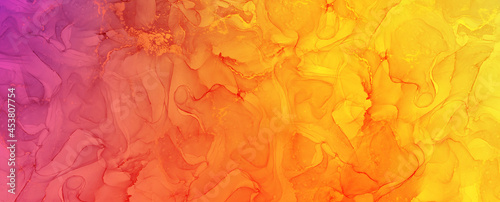 Red orange and yelllow background with watercolor and grunge texture design, colorful textured paper in bright autumn or fall warm sunset colors wallpaper