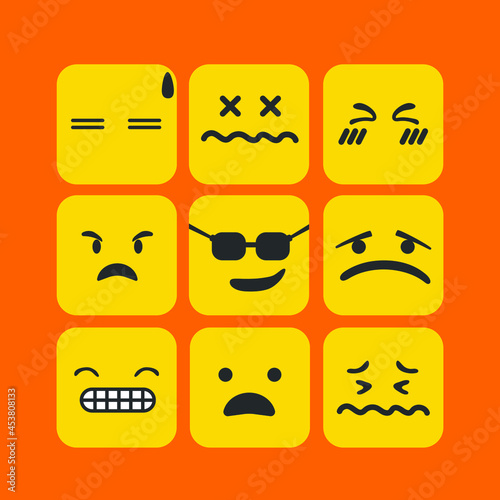 Box Rounded Emoticon Part 3