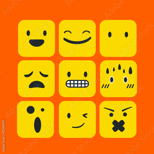 Box Rounded Emoticon Part 4