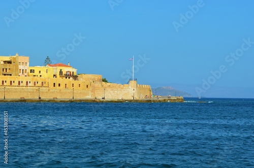view of the old town, Chania, Crete, Greece 