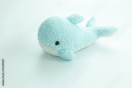 Obraz na plátne Dolphine plush toy