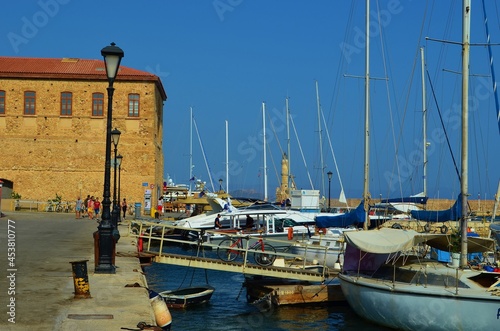 Old port of Chania, Crete, Greece