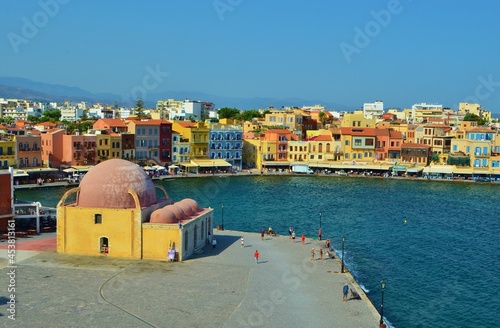 view of the town, Chania, Crete, Greece 