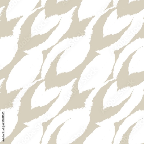 Brush Stroke Fur Seamless Pattern