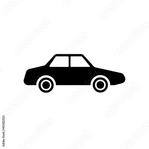 Simple car flat icon