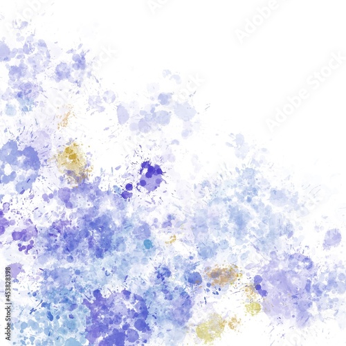 digital  paint  abstract background