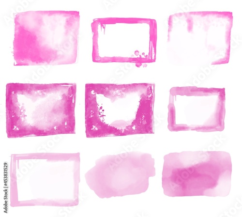 pattern pink cute spots on a white background, ball, paint