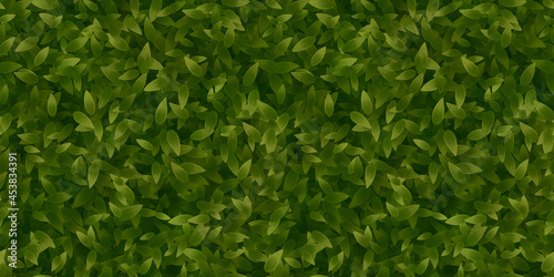 緑の葉っぱシームレス