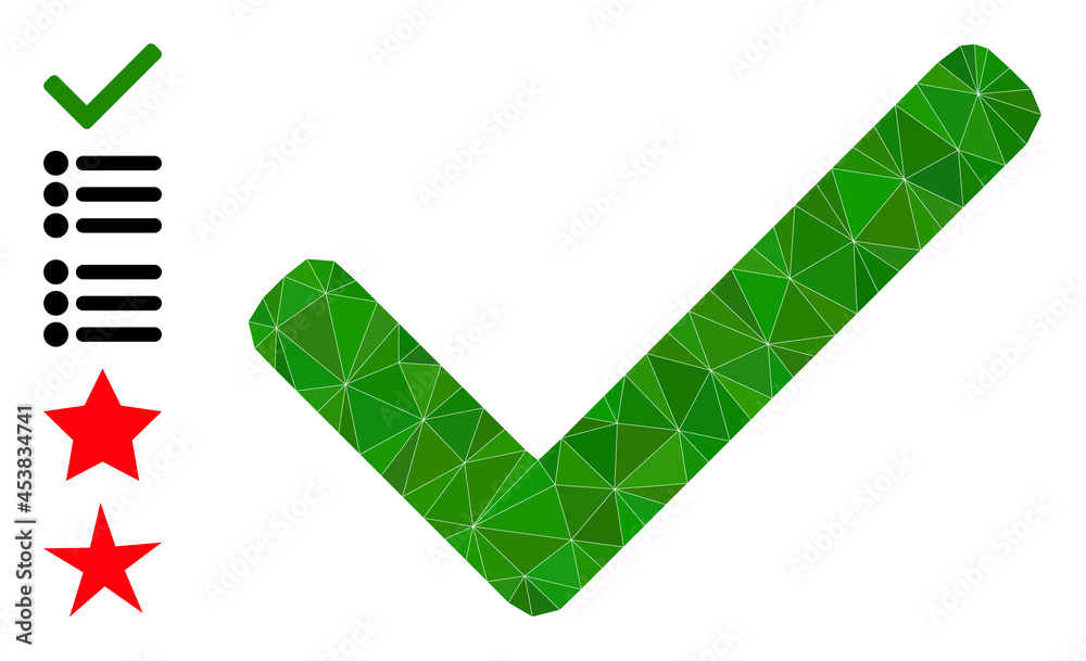 Triangle accept tick polygonal 2d illustration, and similar icons. Accept Tick is filled with triangles. Lowpoly accept tick constructed from randomized filled triangles. Triangle accept tick polygonal 2d illustration, and similar icons. Accept Tick is filled with triangles. Lowpoly accept tick constructed from randomized filled triangles.