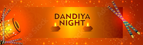 Navratri indian festival celebration background