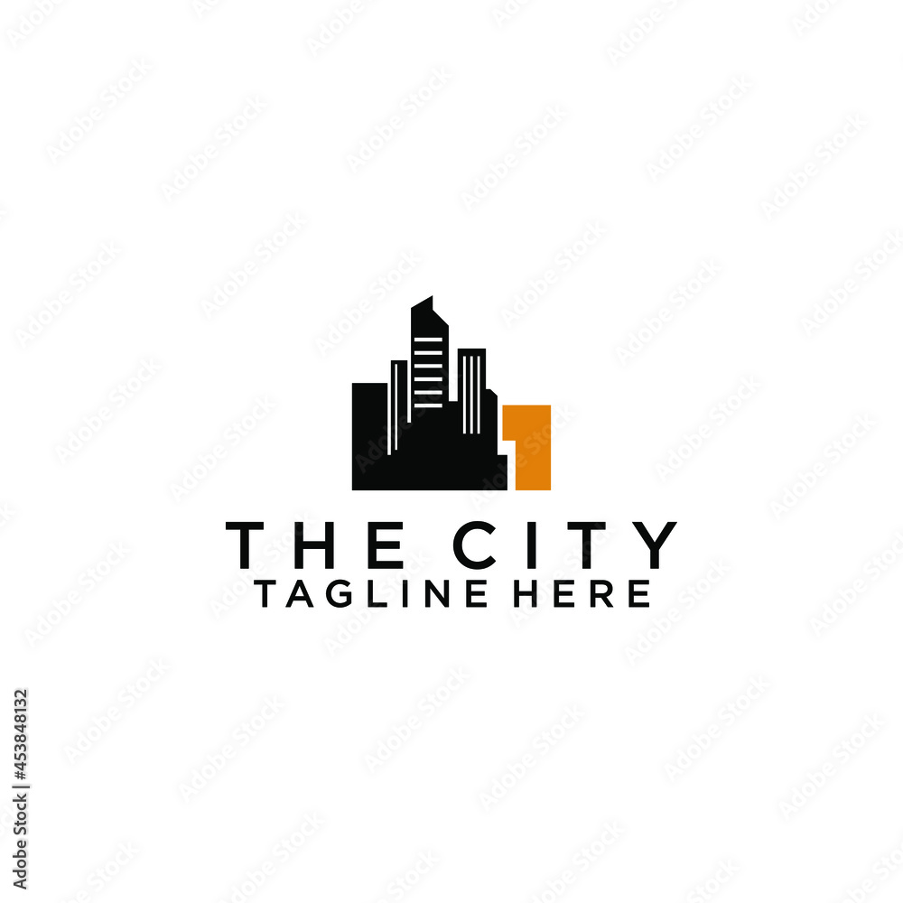 City scape logo concept vector
