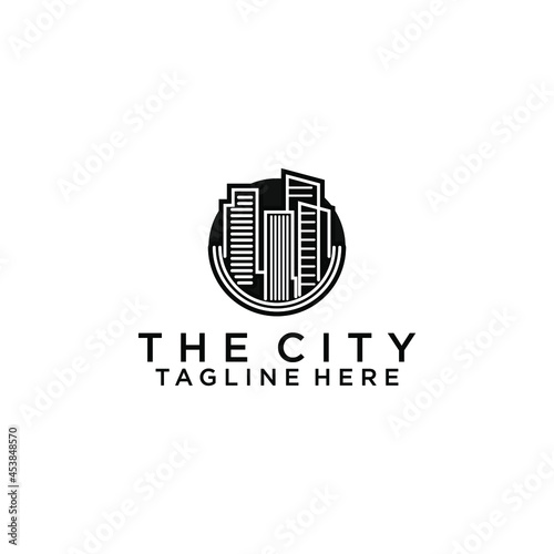 City scape logo concept vector