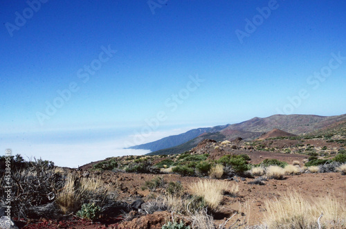 Wallpaper Mural TENERIFE, SPAIN: Scenic landscape view of the Teide volcano natural park Torontodigital.ca
