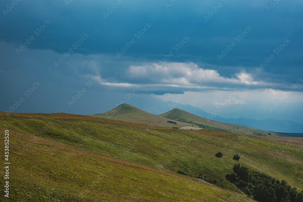 two hills landscape