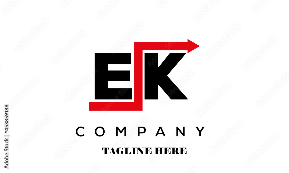 EK financial advice logo vector EK financial advice logo vector