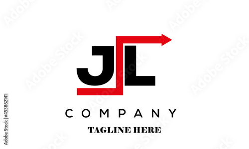 Free Download JL creative financial advice latter logo vector - GFXLoad