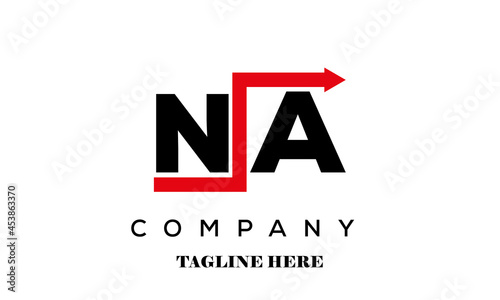 NA financial advice logo vector