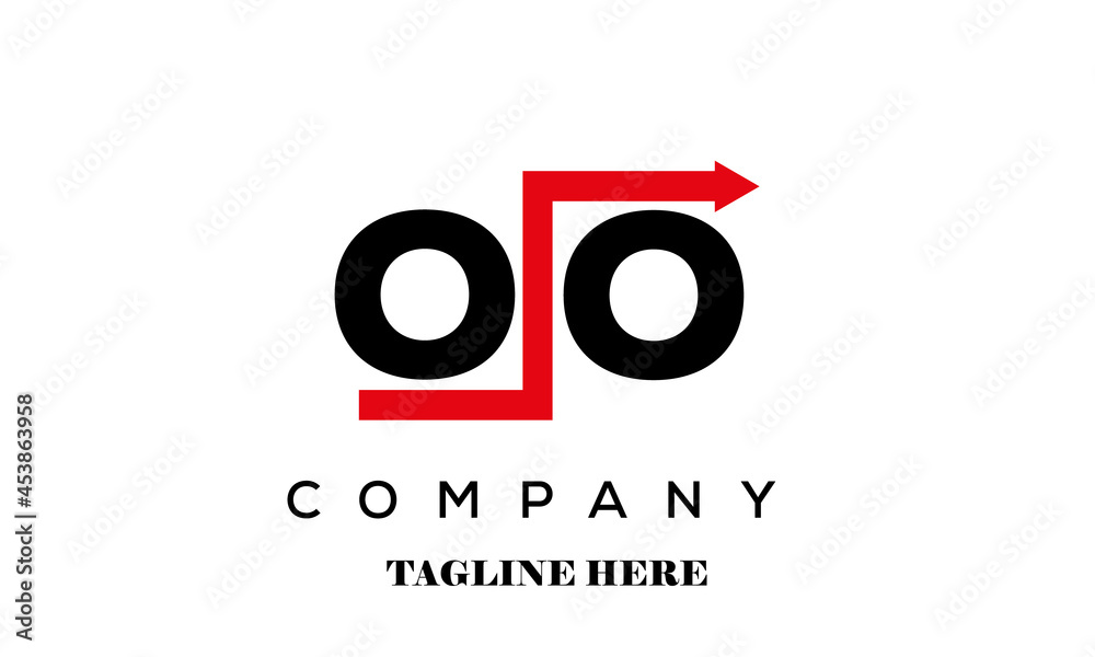 OO financial advice logo vector OO financial advice logo vector