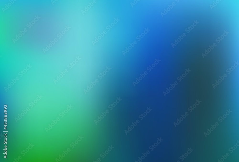 Light Blue, Green vector abstract template.