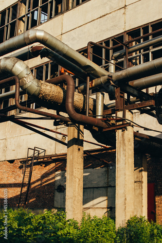 Abandoned metal processing plant 