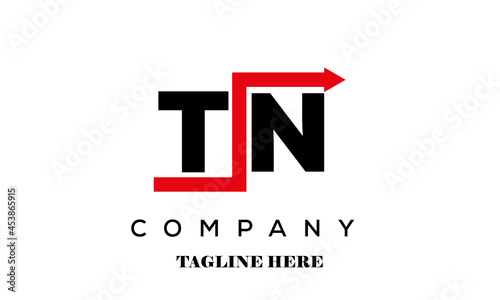TN financial advice logo vector