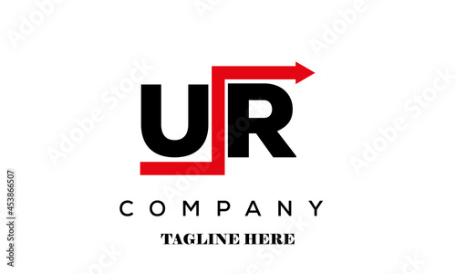 UR financial advice logo vector