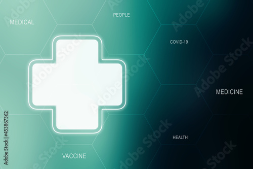 Wallpaper Mural 2D illustration medical structure background Torontodigital.ca